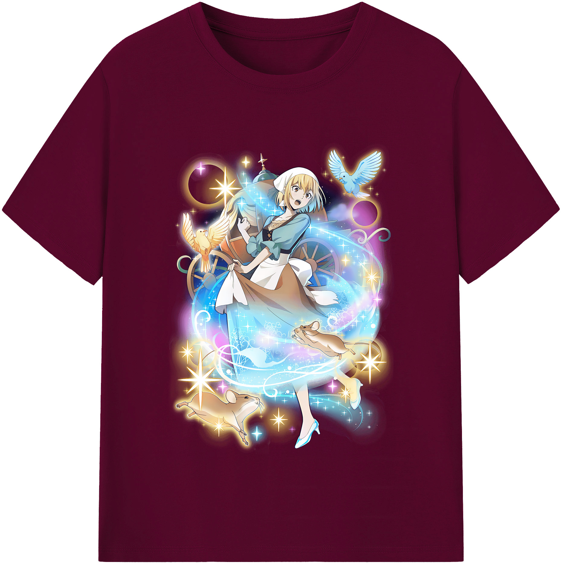 文豪ストレイドッグス Bungo Stray Dogs レディースカジュアルプリントTシャツ（綿100％）